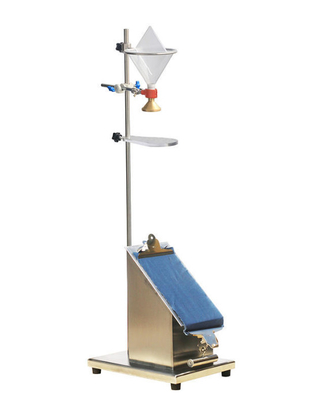 Good price AATCC42 Fabric Impact Penetration Tester with 610mm Cone Height 335x285x1080mm online