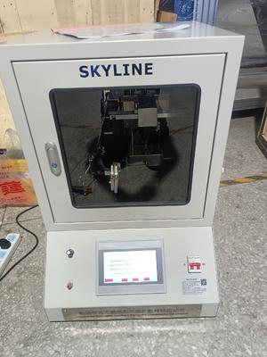 ISO 340 AS1334.10 Conveyor Belt Vertical Burning Tester with 10.5mm Bunsen Burner and 0°～45° Adjustable Rotation for Flammability Testing