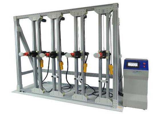 Good price ISO8124-4 PLC + Touch Screen Horizontal Thrust Tester with Alu material Test frame online