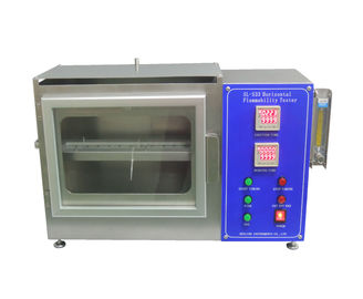 Automotive Interior Horizontal Flammability Test Chamber , Flammability Testing Equipment