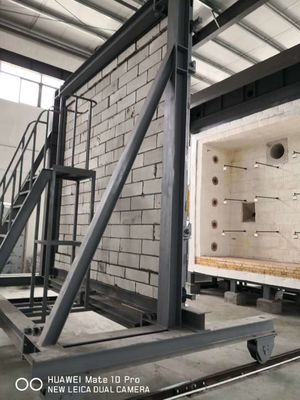 Good price UL 10C BS EN 1634 Vertical Gas Fire Furnace 3.0*3.0*1.2m online